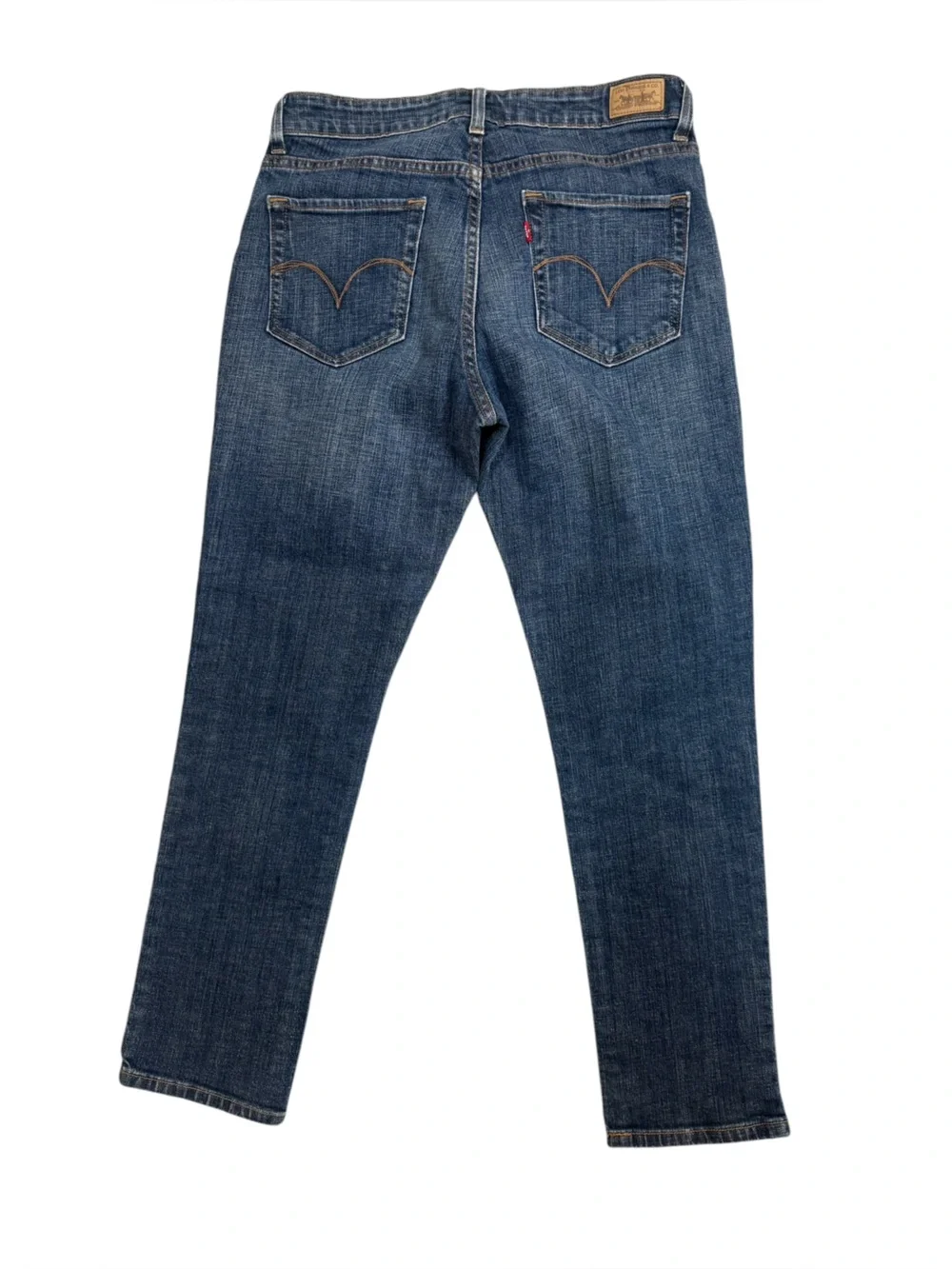 Levi’s Mid Rise Skinny Jeans Women’s 12 Medium Wash Stretch Denim - Picture 7 of 10